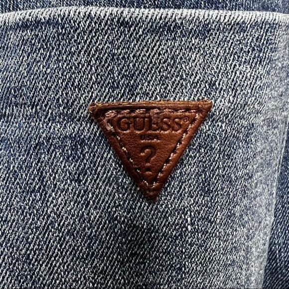 Size 27 Guess Super High Rise  Skinny Jeans - Picture 8 of 12